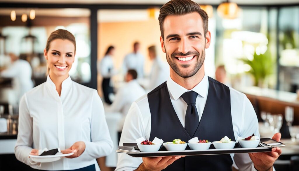 staff etiquette in a restaurant